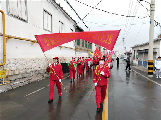 公益在线淄博站为老人刘素芬女士祝贺九十六岁寿辰